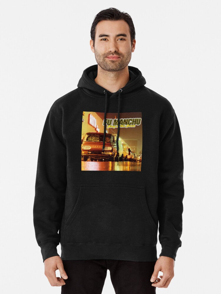 KING OF THE ROAD - Stoner Rock Pullover Hoodie