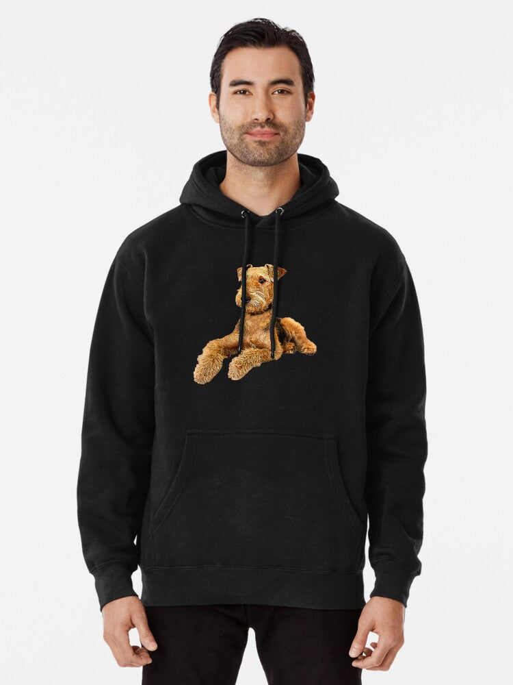 Airedale Terrier Beautiful Dog Pullover Hoodie