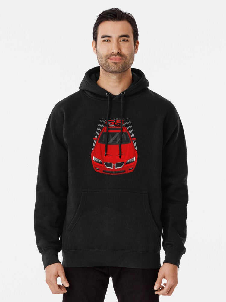 Pontiac G8 2008-2009 - Red Pullover Hoodie