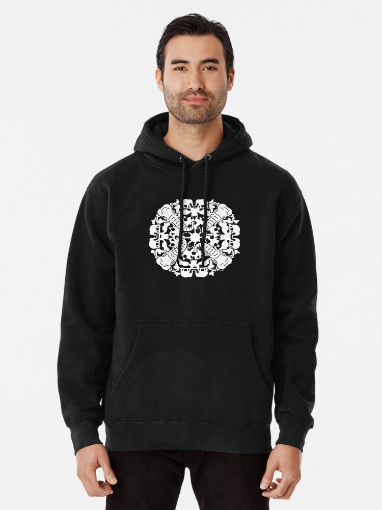 Asian Elephant ZOOFLAKE Pullover Hoodie