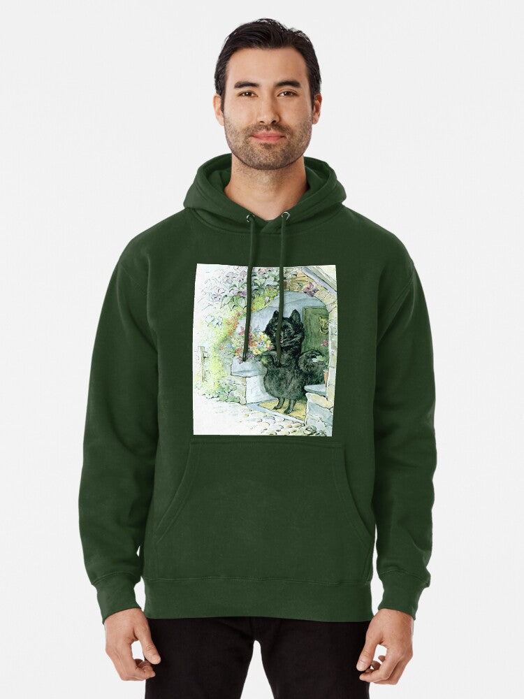Duchess in the Porch - The Tale of the Pie and the Patty Pan - Beatrix Potter Pullover Hoodie