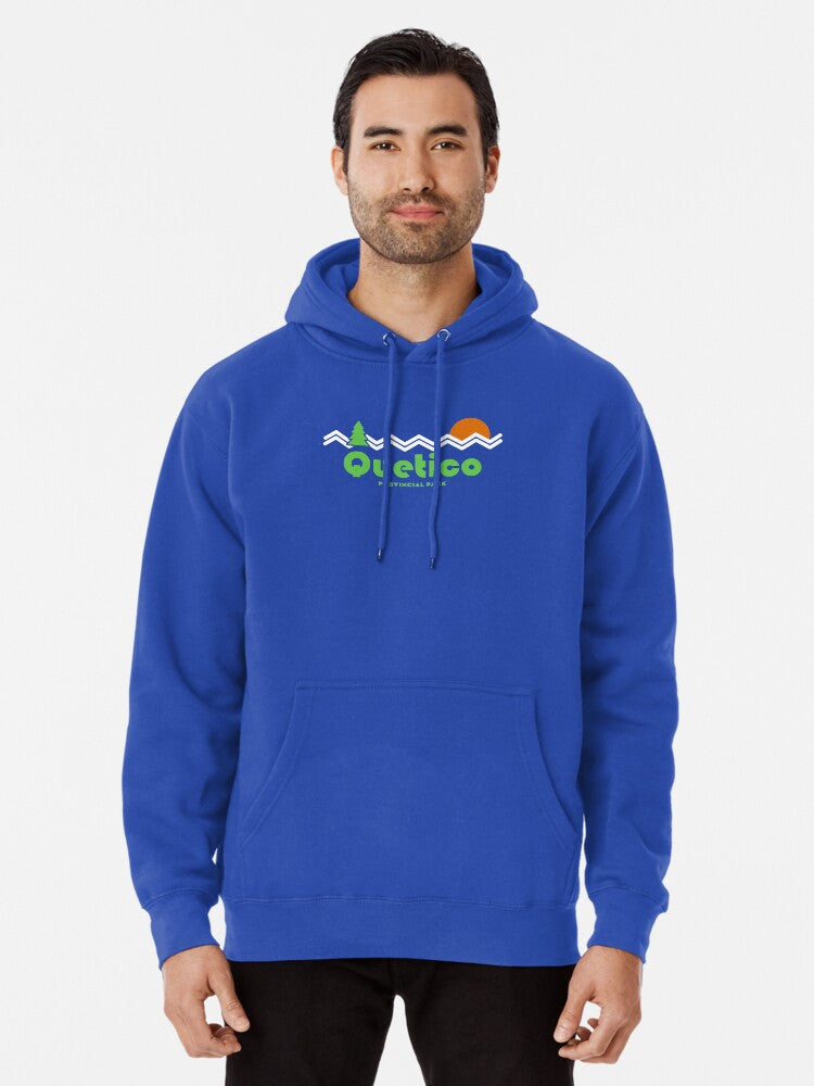 Quetico Provincial Park Retro Pullover Hoodie