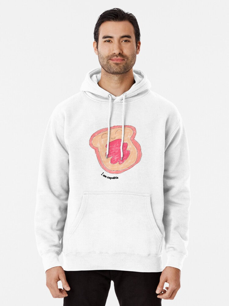 Copy of I Am Stronger Than Yesterday Milk Glass Pullover Hoodie