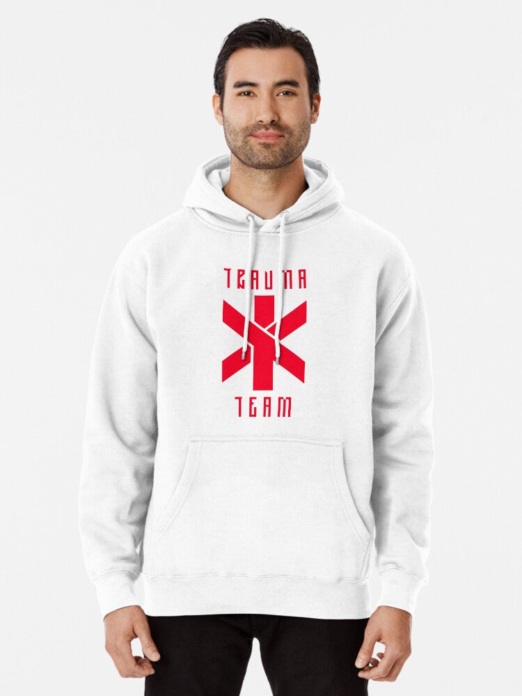 Cyberpunk Trauma Team Pullover Hoodie