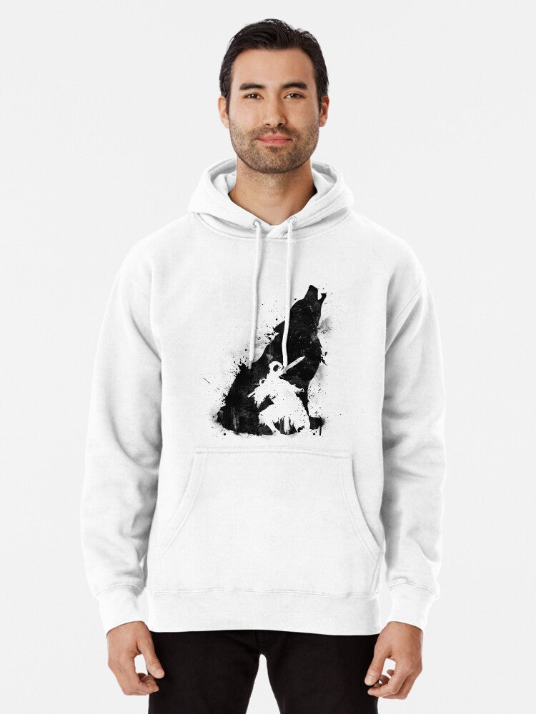 Abyss Warrior VERSION BLACK Pullover Hoodie