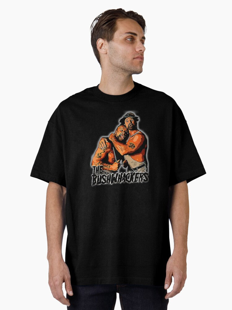 The Bushwhackers Oversized T-shirt | Trendy Graphic Tee | Casual Unisex T-shirt