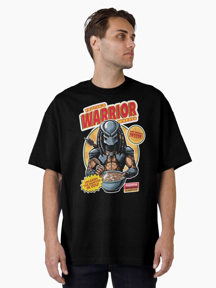 Yautja's Warrior Wheats Oversized T-shirt | Premium Basketball Jersey | Fan Edition Apparel