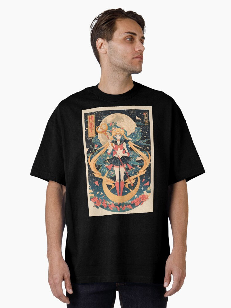 Moon Princess Battle Warrior Oversized T-shirt | Premium Basketball Jersey | Fan Edition Apparel