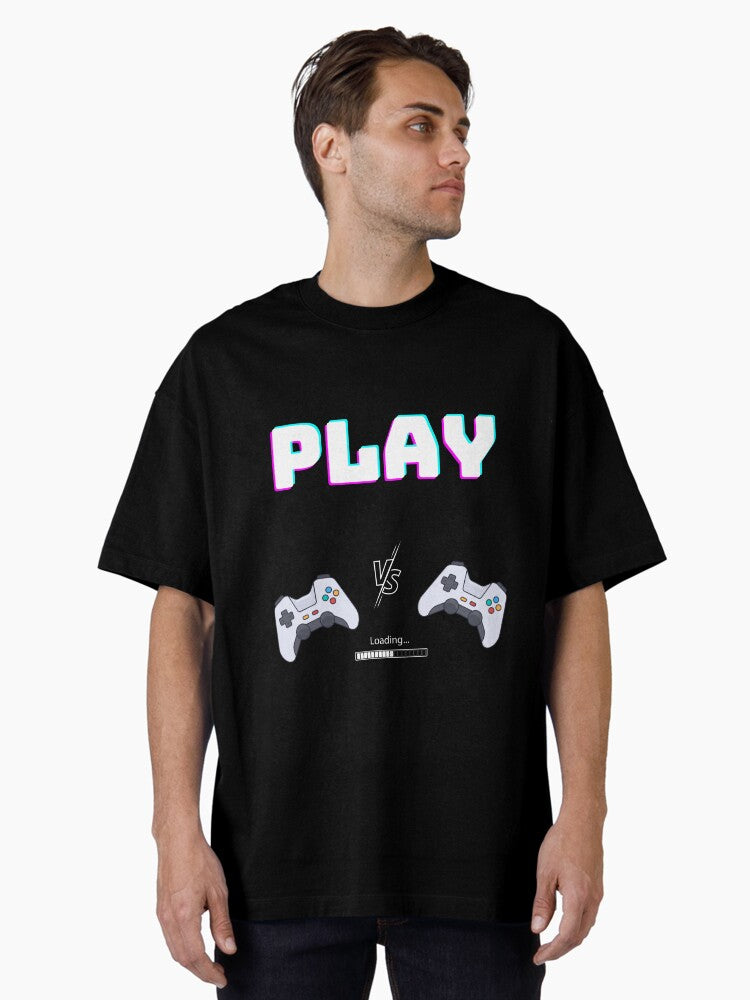 Play Hard To Get Oversized T-shirt | Trendy Graphic Tee | Casual Unisex T-shirt