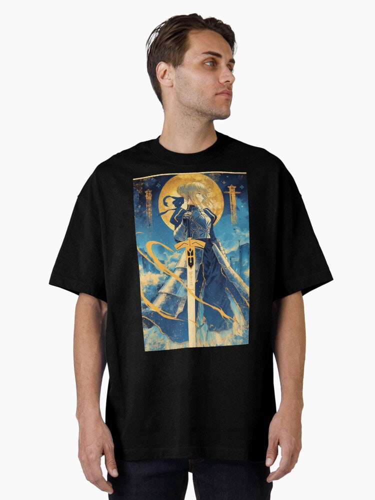 Fate Blade Warrior Oversized T-shirt | Premium Basketball Jersey | Fan Edition Apparel