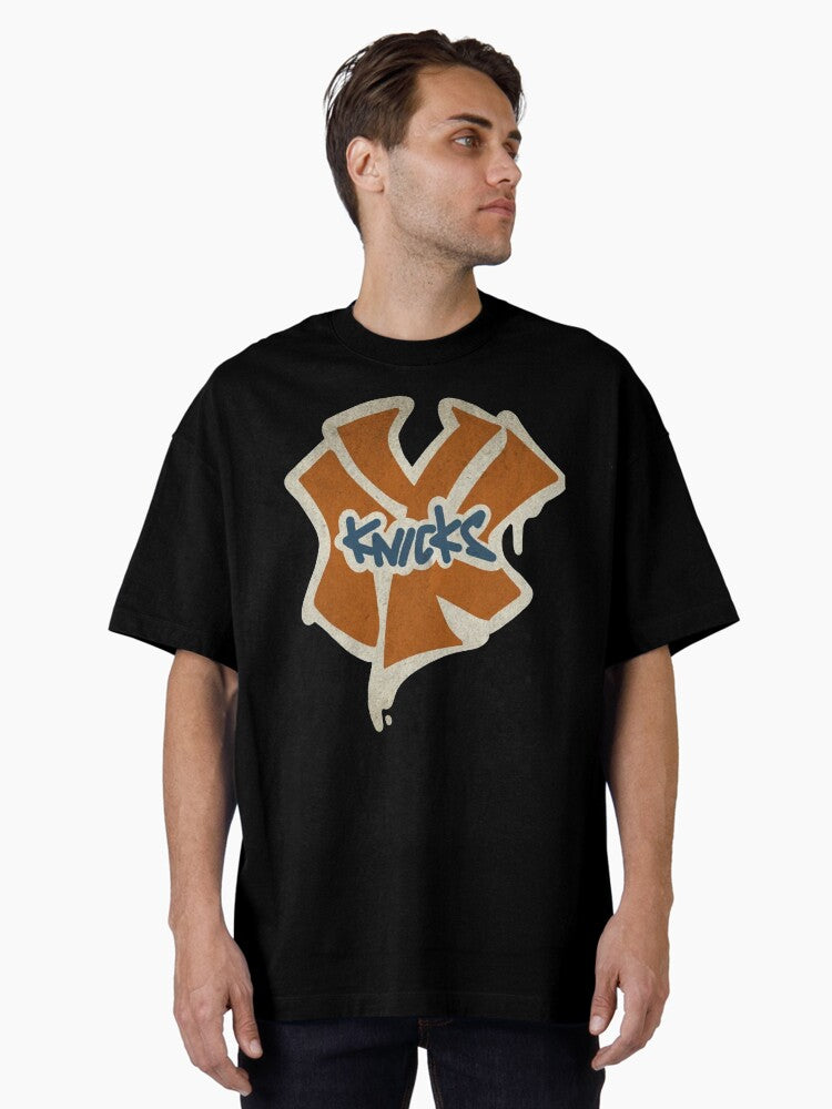 Art - New York Knicks Oversized T-shirt | Trendy Graphic Tee | Casual Unisex T-shirt