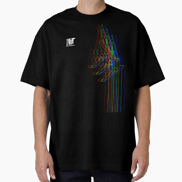 Dark Aerial Silk RGB Shift Oversized T-Shirt for Sale by LiTCircus