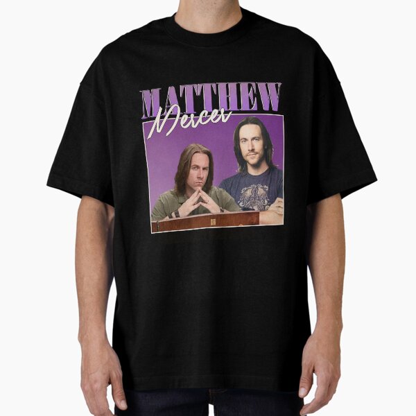 Matthew Mercer Homage Tee Oversized T-Shirt for Sale by khalesxi