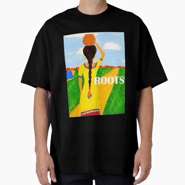 Roots Oversized T-Shirt for Sale by NishuTheArtist