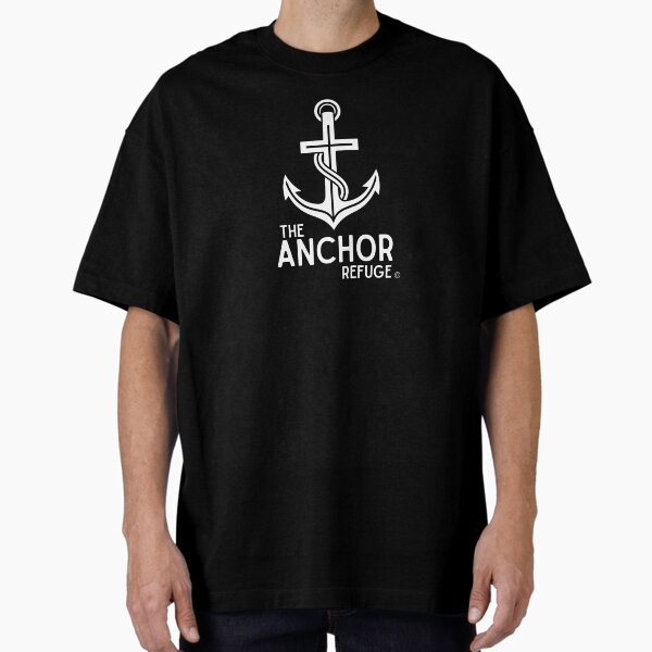 The Anchor Refuge Logo Oversized T-Shirt for Sale by TheAnchorRefuge