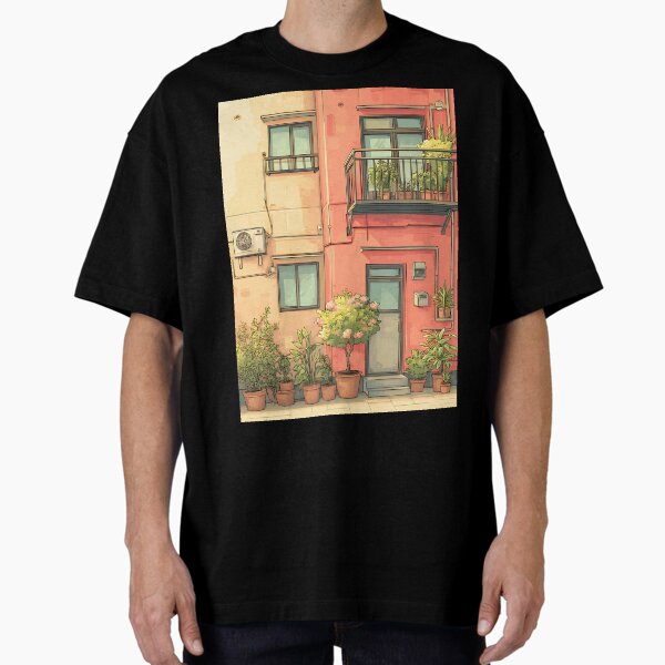 "Urban Lofi Japan Art" Oversized T-Shirt for Sale by bapupa