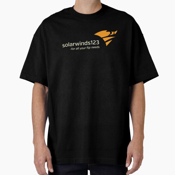 Solarwinds123 - For All Your FTP Needs Oversized T-Shirt for Sale by HappySchnapper