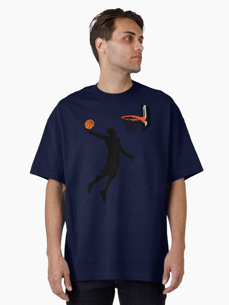 Basketball Player Oversized T-shirt | Premium Basketball Jersey | Fan Edition Apparel