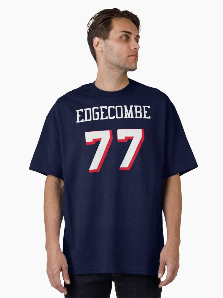 Vj Edgecombe 77 Sixers Oversized T-shirt | Trendy Graphic Tee | Casual Unisex T-shirt