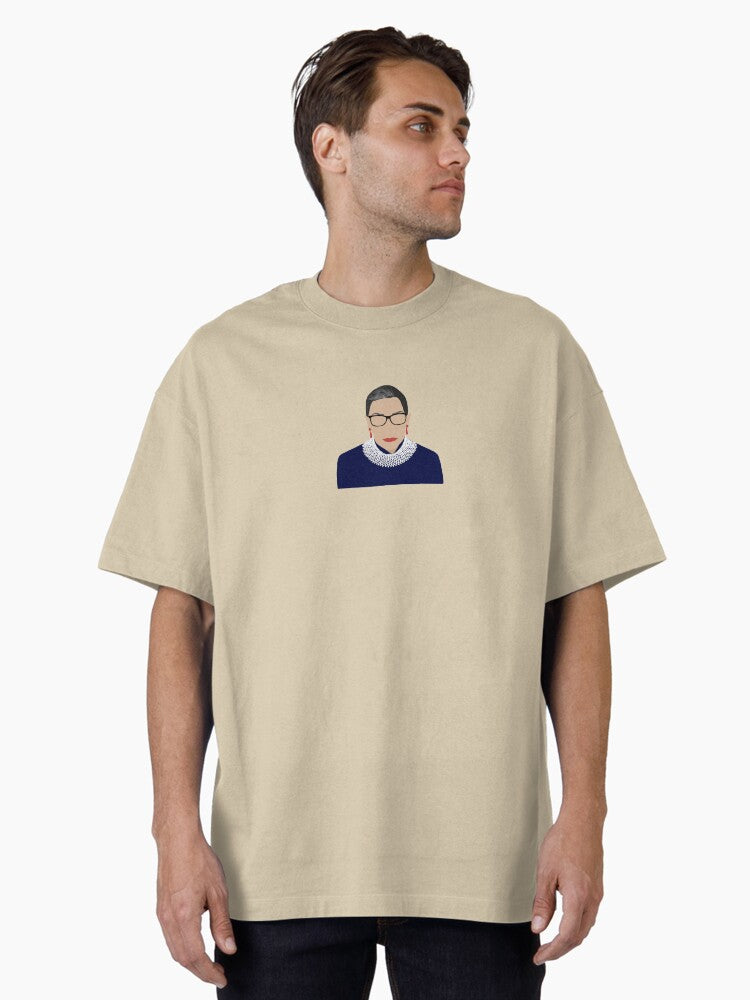 Ruth Bader Ginsburg Oversized T-Shirt T-Shirt | Premium Graphic | Great Gift Idea