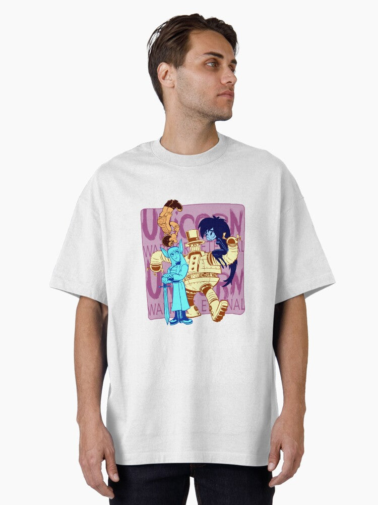 Unicorn Warriors Eternals Oversized T-shirt | Premium Basketball Jersey | Fan Edition Apparel