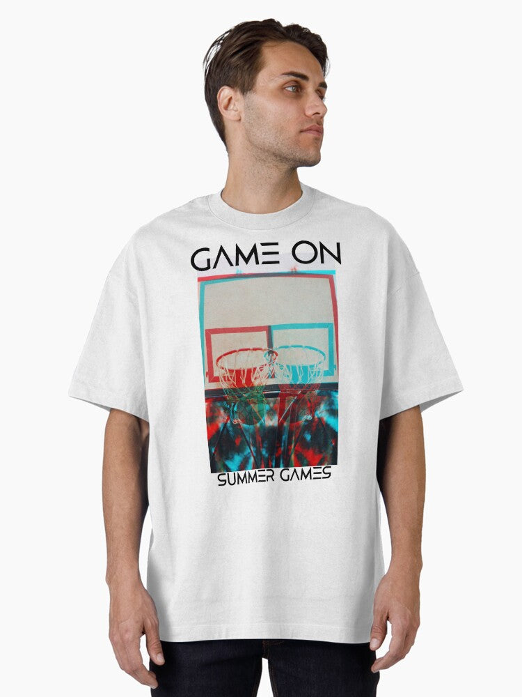 Game On - Summer Games Oversized T-shirt | Trendy Graphic Tee | Casual Unisex T-shirt