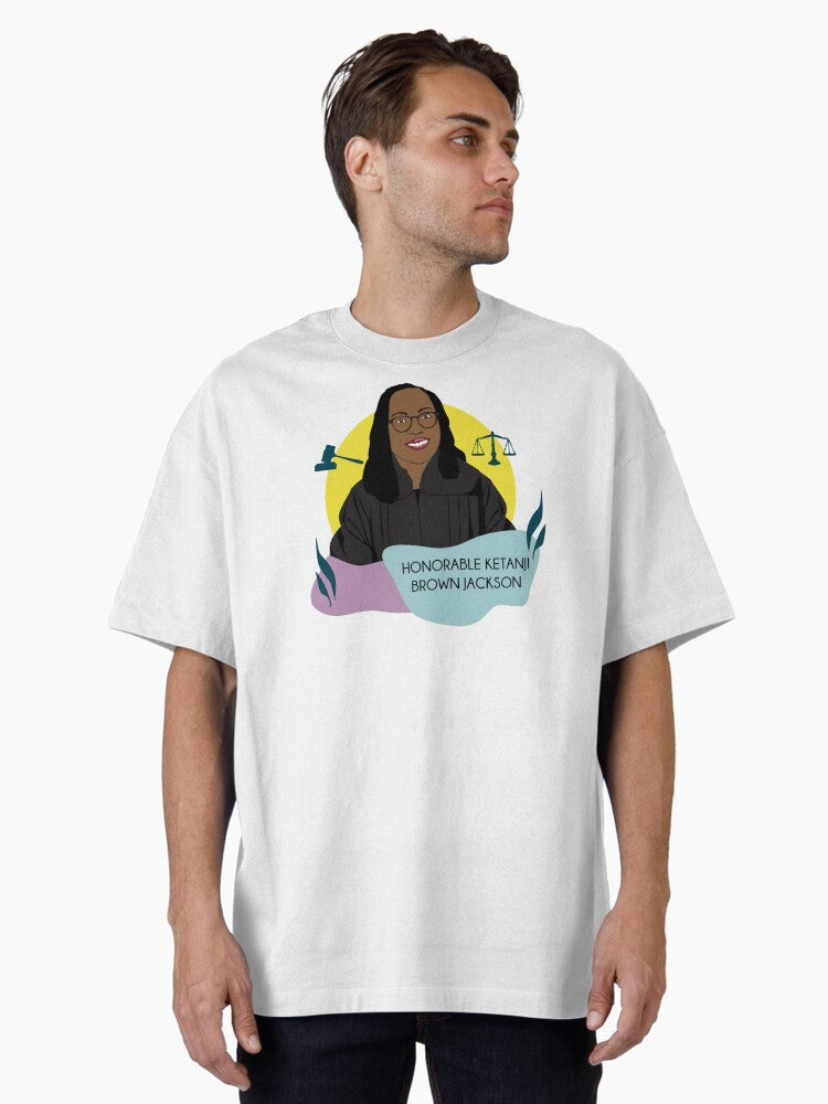 Honorable Ketanji Brown Jackson Oversized T-Shirt T-Shirt | Trending Design | Great Gift Idea