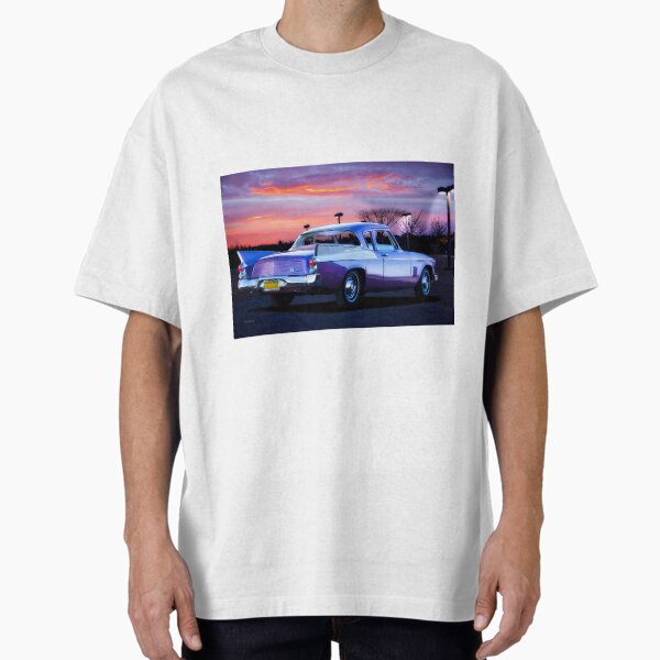 1957 Studebaker Silver Hawk Oversized T-Shirt for Sale by DaveKoontz