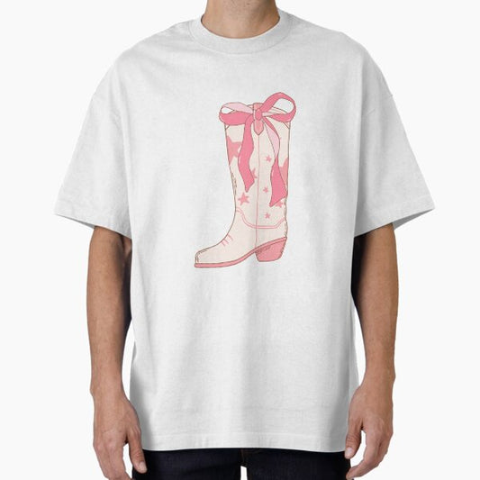 Coquette Cowgirl Oversized T-Shirt for Sale by earthtokarly