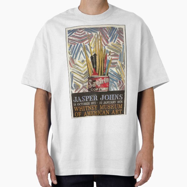 Jasper Johns Oversized T-Shirt by PrtScn