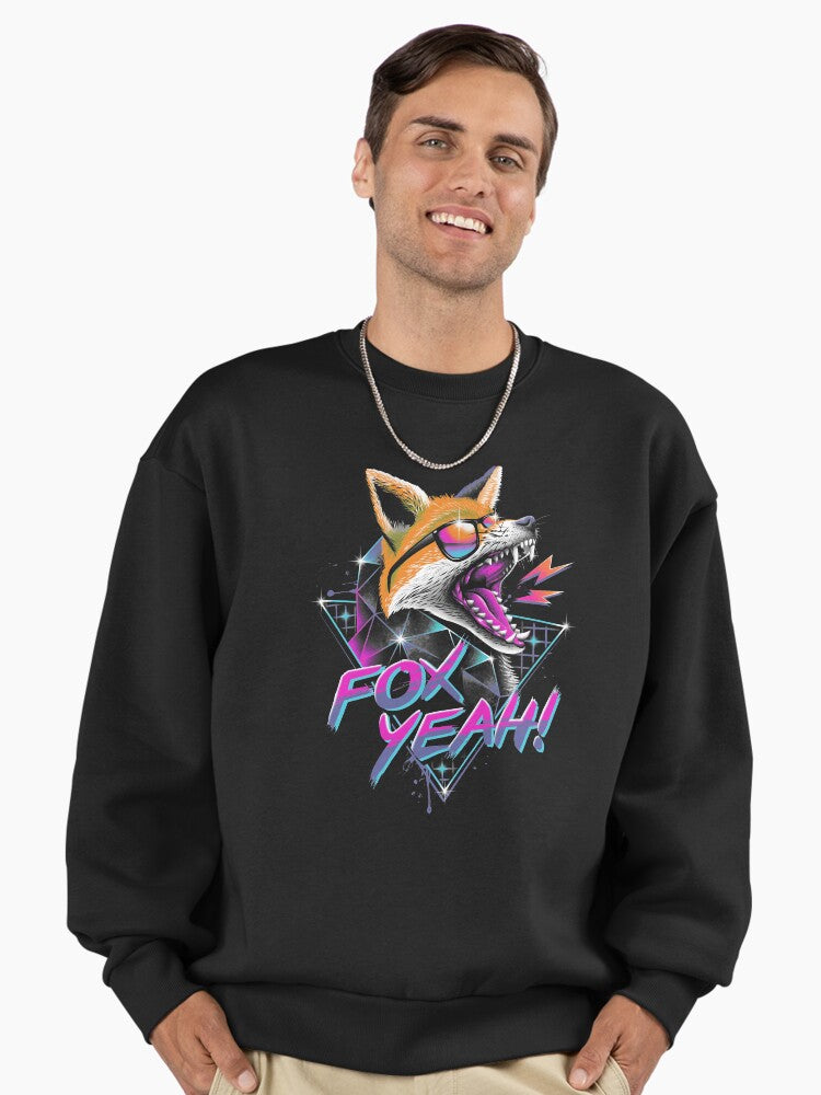 Fox Yeah! Premium Oversized Sweatshirt