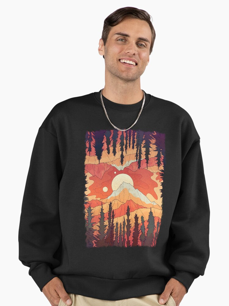 The Canadian peaks Premium Oversized Sweatshirt
