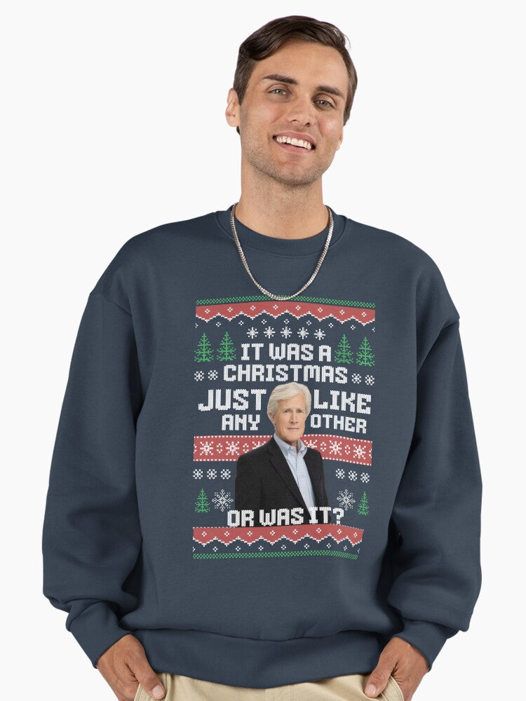 It was a Christmas just like any other ... or was it? Premium Oversized Sweatshirt