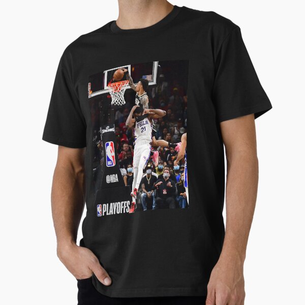 John Collins Dunk on Embiid Premium T-Shirt by tranxuanmanh011