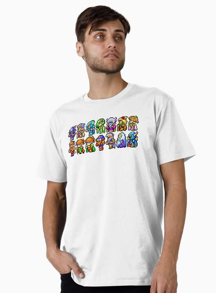 Ff4 Party Members Premium T-shirt | Trendy Graphic Tee | Casual Unisex T-shirt