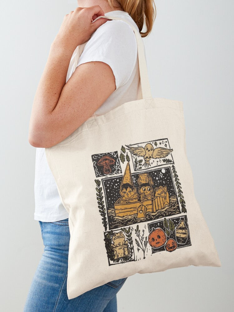 Pottsfield Harvest Festival Don Your Vegetables Tote Bag | Cute Halloween Tote Bag | Reusable Eco Shopping Bag