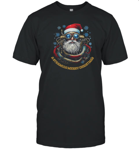 Steam Punk Christmas T Shirt