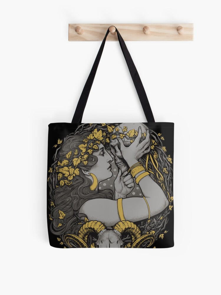 The Witch Tote Bag | Cute Halloween Tote Bag | Reusable Eco Shopping Bag