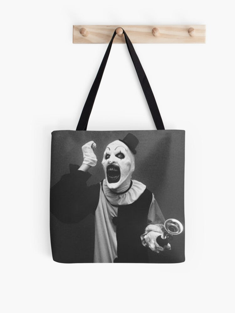 Terrifier Art The Clown Horror Tote Bag | Cute Halloween Tote Bag | Reusable Eco Shopping Bag