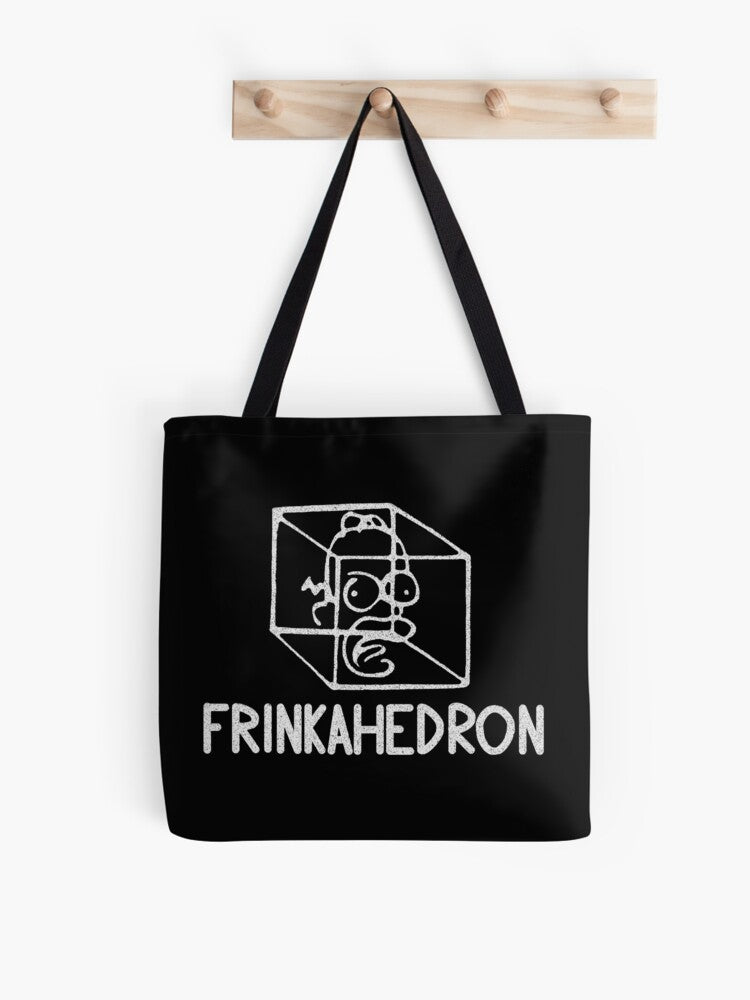 Frinkahedron Tote Bag | Cute Halloween Tote Bag | Reusable Eco Shopping Bag