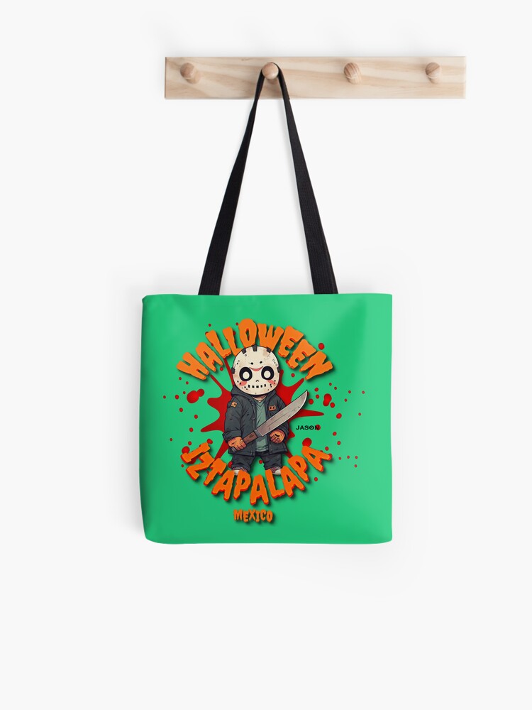 Halloween Iztapalapa Mexico Limited Edition Halloween 2025 Merch 8 Tote Bag | Spooky Halloween Tote Bag | Trendy Reusable Bag