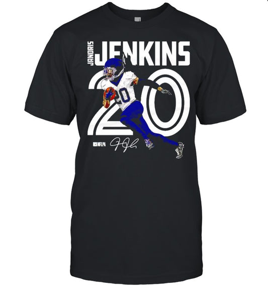 Tennessee Titans Janoris Jenkins inline signature shirt