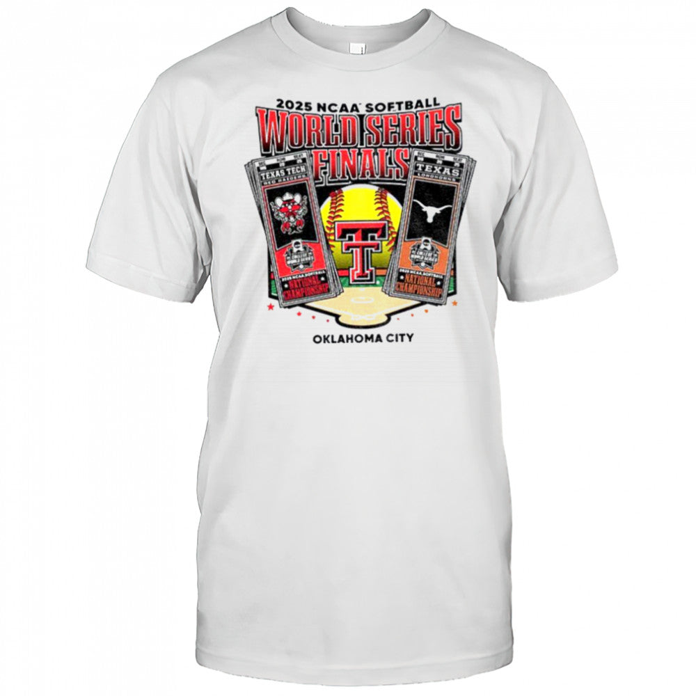 Texas Tech 2025 Softball College World Series Championship Finals tickets shirt