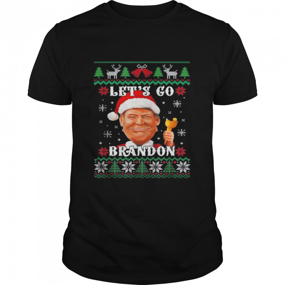 Trump Let’s Go Brandon Ugly 2022 Christmas T Shirt