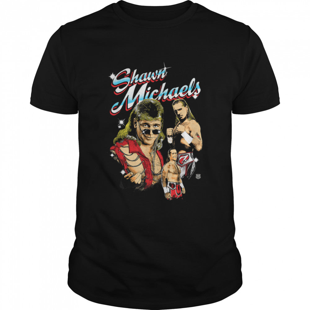 WWE Shawn Michaels Montage T Shirt