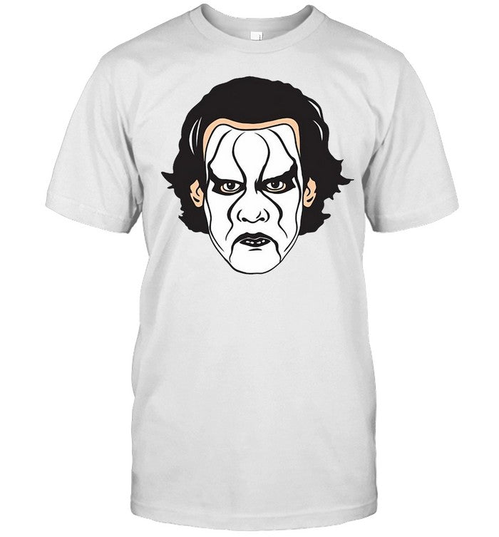Wwe Sting Illustration Head T shirt