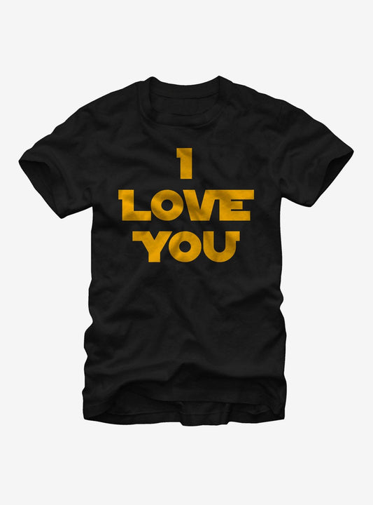 Star Wars Princess Leia I Love You TShirt T-Shirt | Cute Festive Style | Perfect For Daily Wear