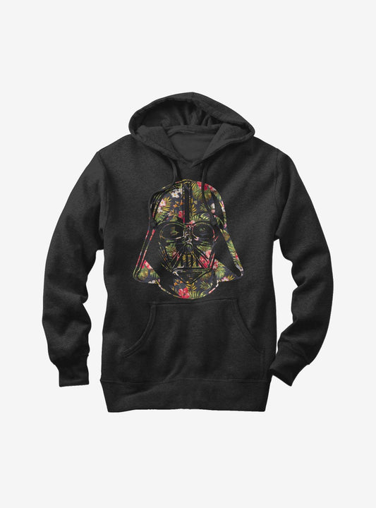 Star Wars Tropical Print Darth Vader Helmet Hoodie