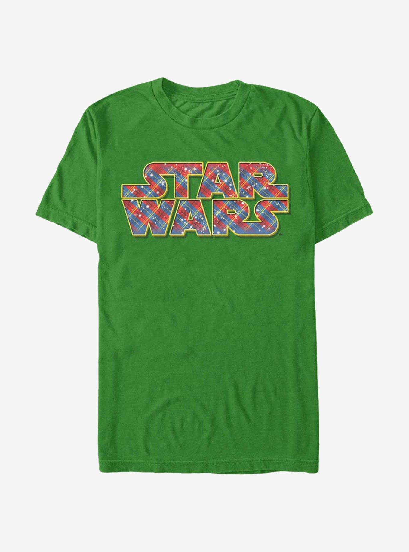 Star Wars Christmas Logo TShirt T-Shirt | Vintage Christmas Look | Perfect For Daily Wear