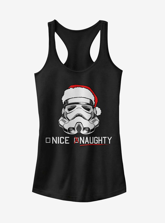 Star Wars Christmas Stormtrooper Naughty List Girls T-Shirt T-Shirt – Exclusive Art Edition | Great Gift for Fans
